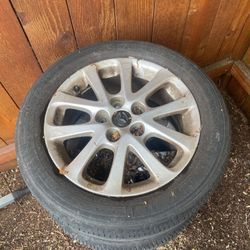 2006 Mazda 3 stock wheels