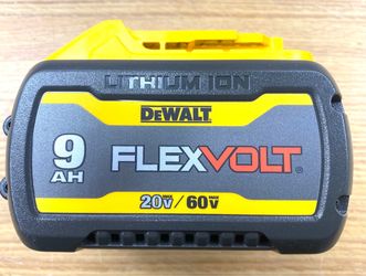 DEWALT DCB609 FLEXVOLT 20V/60V MAX 9.0Ah Lithium-lon Battery