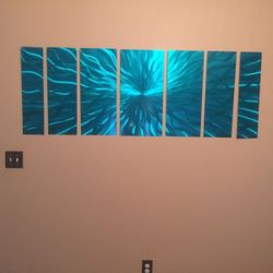 Metal abstract art