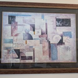 Large Framed Artwork