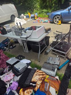 Yard sale today