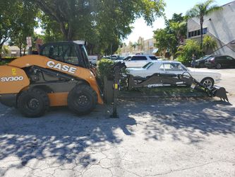 Backhoe attachment skidsteer