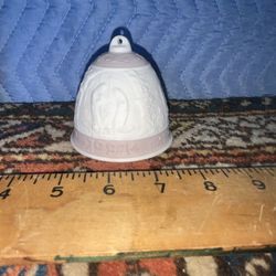 Lladro 1991 Christmas Bell Ornament 