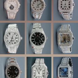 VVS moissanite watches