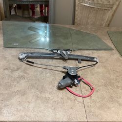 Honda Fit Door Glass 2008 Driver Side Base Motor