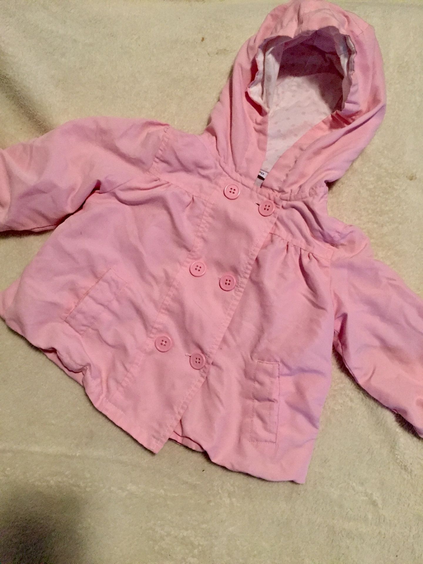 24 m / 2T Greendog Pink Light Coat