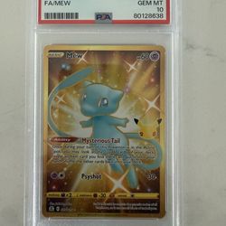 2021 Pokemon Celebrations PSA 10 Pokemon Card