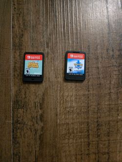 Animal Crossing New Horizons and Pokemon Sword