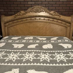 Cal King bed frame 