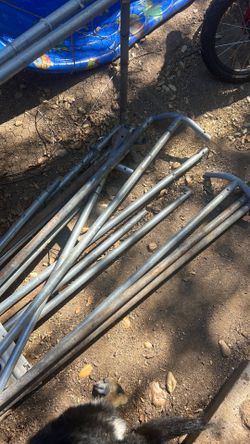 Chicken wire and chicken cage frame