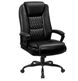 Ergonomic Office Chair - High Back Executive Desk Chair - Black - New