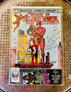 Daredevil! MARVEL COMICS — WHAT IF? #35 “What If Elektra Had Lived?” (Frank Miller)