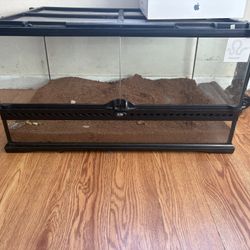 Exoterra tanks and snake rack