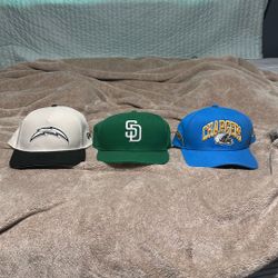 3 Hats For $50 