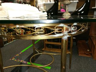 Brass 49" table
