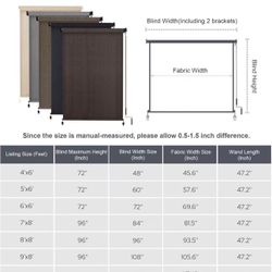 VICLLAX Outdoor Roller Shade .Patio Cordless Roller Blinds, Exterior Roll Up Shade with Spliced Design for Patio Porch Gazebo, Graphite