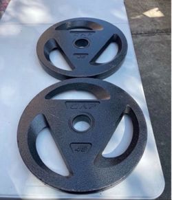 (2 pack) CAP Barbell 2" Olympic Grip Plate, 45lb Single