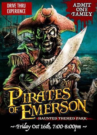Haunted theme park pirates of emerson