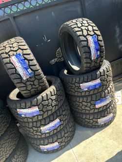 33x12.50r22 Atlander tires nuevas con 50,000 millas de garantia las 4