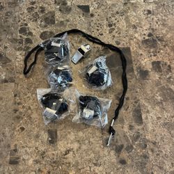Pack Of 6 Kid Whistles 