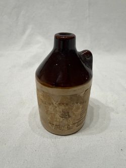 Vintage The Little Crock Vermont Maple Syrup Original Jug