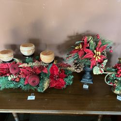 Holiday centerpieces. prices are in the pictures .