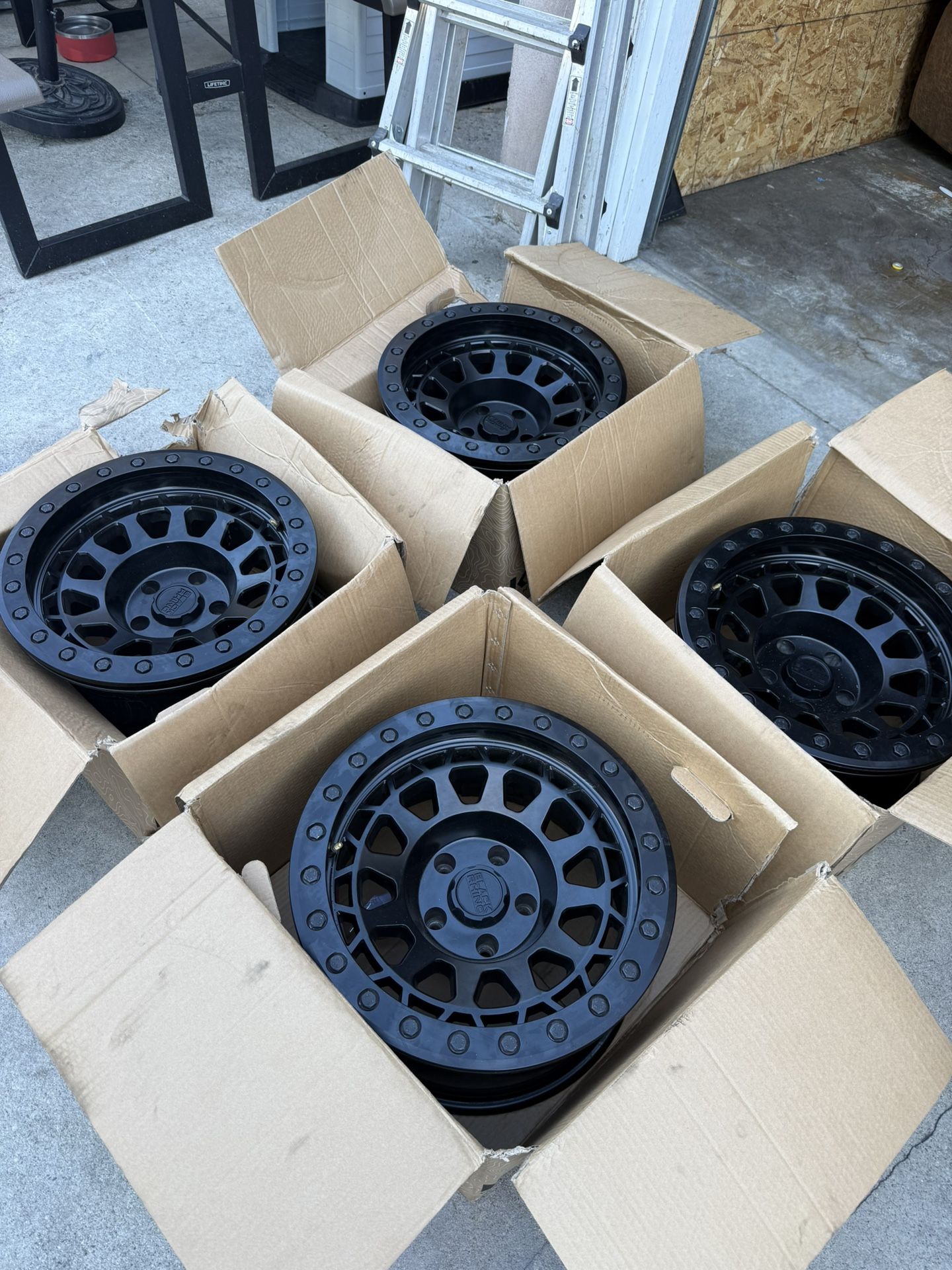 17” Black Rhino Rims Bead Lock