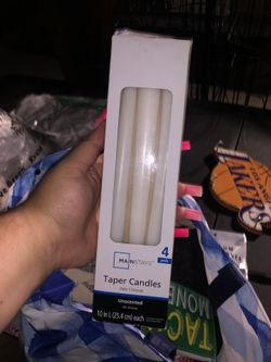 3 Long Stick Candles