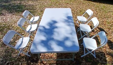 Tables & chairs & heaters