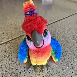 FurReal Friends Rock-A-Too The Show Bird Interactive Talking Parrot Plush