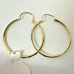 10K GoldHoop Earrings