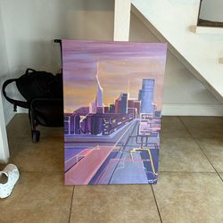 Cityscapes Artwork On Canvas