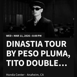 Peso Pluma concert tickets