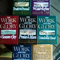 7 "Like New" Books. The Work And The Glory. Gerald N. Lund.
