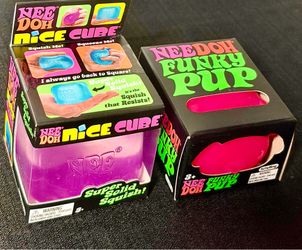 Needoh Nice Cube & Funky Pup (See Description)