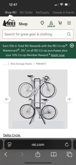 Michelangelo Rugged 2-Bike Gravity Rack