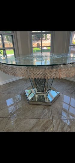 Mirror dining table
