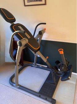 Inversion table for back stretch