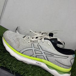 ASICS GEL-Nimbus 24 Men's Running Shoes Size 7 White/Black/Green 10118359