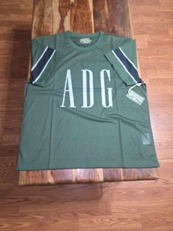 Denim Tears Men's Green Gap Varsity Tee . Size 2X-Large.