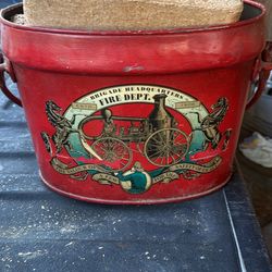 Antique Heavy Metal Basket