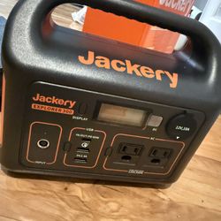 Jackery Portable Power Station Explorer 300,  293Wh Backup Lithium Battery Generator