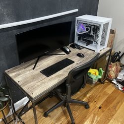 Solid Wood Desk