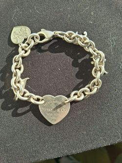 Return to Tiffany Heart Tag Bracelet in Sterling Silver