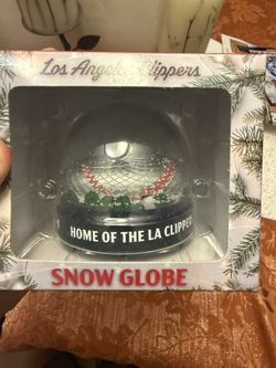 LA Clippers Snow Globe