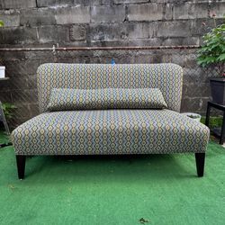 Upholstered loveseat