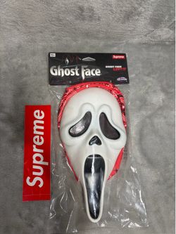 Supreme ghostface red mask