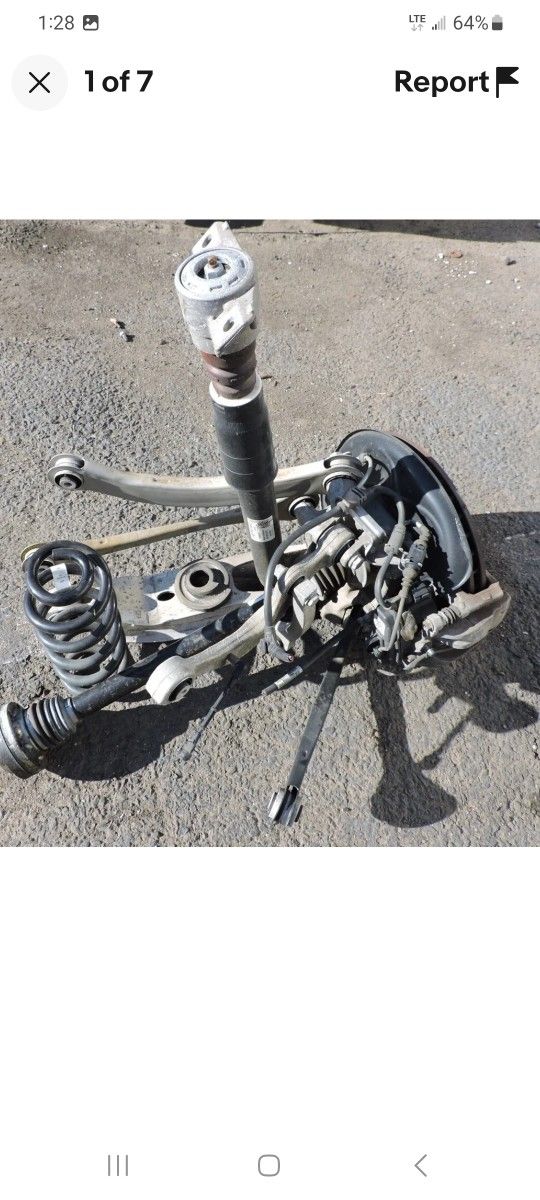 Audi Q7 2017 Rear Suspension
