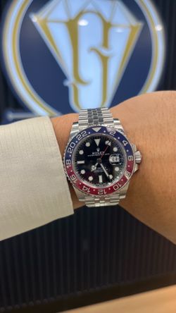 Rolex GMT Master II Pepsi 2019 on Jubilee