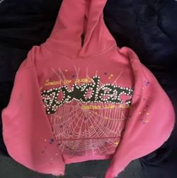 Pink Spider Hoodie